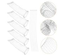 DOITOOL 10 Filtri Anti-pelucchi Per Tubo Flessibile Della Lavatrice in Acciaio Inox 304 Facili Da Installare E Da Manutenere