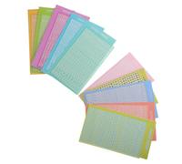 DOITOOL 10 Pezzi Adesivi Alfabetici Macaron Autoadesivi in Pvc, 0,3 Pollici | Lettere A-z e Simboli Comuni, Taglio Singolo per Rimozione Rapida, Font Arrotondato e Scrittura Pulita