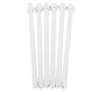 DOITOOL 10 Pezzi Aste per Serbatoio Wc Pulsante Superiore in Materiale Robusto, Asta del Pulsante dello Scarico Regolabile Design Filettato, Accessori per Parti del Water Adatti