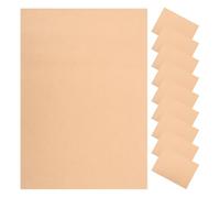 DOITOOL 10 Pezzi Carta per Scrittura Braille Khaki per Tavoletta Braille Decorazioni Scuola Miglioramento Abilità e Kit di Apprendimento Portatile per Educazione
