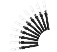 DOITOOL 10 Pezzi Convertitore Inchiostro Stilografica Plastico Nero | Accessori Penna Stilografica, Diametro 3,4mm, Installazione Facile, Uso Pratico, Confezione da Dieci
