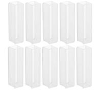 DOITOOL 10 Pezzi Cuvette in Vetro Percorso Ottico di 10mm per Analisi Quantitativa e Ricerca Scientifica, Contenitore per Campioni Dati Sperimentali Precisi