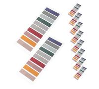 DOITOOL 10 Pezzi Di Linguette Adesive Per Indice Per Blocco Note Linguette Per Segnalibri Piccoli Blocchi Per Appunti Vuoti Etichette Per Appunti Di