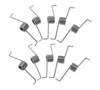 DOITOOL 10 Pezzi Molla Torsionale Alta Elasticità per Pattumiera Esterno Molla Di Ricambio Robusta per Coperchi con Azionamento e Premistoppa Kit Manutenzione per Meccanismo Bidone Facile