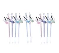 DOITOOL 10 Pezzi Penna Gel Pendente Carina in Plastica | Inchiostro a Base D'acqua, per Journaling e Scarabocchi, Articolo da Ufficio, Regalo Grazioso Colore Casuale Stile Casuale