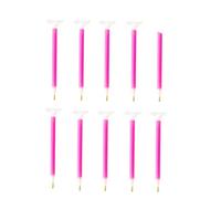 DOITOOL 10 Pezzi Penne per Pittura Perline con Doppia Punta Strumenti per Ricamo Diamante con Ventosa per Perline per Croce e Decorazioni Nail Art