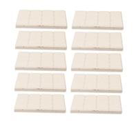 DOITOOL 10 Pezzi Supporti in Ceramica per Coralli Base Resistente e Liscia per Acquario Supporto per Frammenti per Decorazione e Coltivazione Corallina