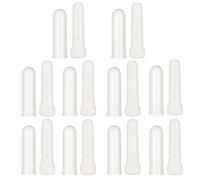 DOITOOL 10 Pezzi Tubi Chiari per Inalatori Nasali in Plastica per Oli Essenziali Aroma Stimolante per Aprire i Passaggi Nasali nella Vita Quotidiana