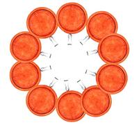 DOITOOL 10 Pezzi Wooden Bezel Pendant Trays Diy Craft Trays For Jewelry Making With Rounded Edges Durable And Stylish