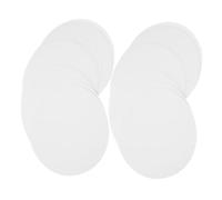 DOITOOL 100 Pezzi Carta da Rotonda Cartoncino Bianco Resistente e Liscio per Scrapbooking e Progetti Scolastici Carta Tear Resistant per Hobby