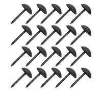 DOITOOL 100 Pezzi Chiodi Decorativi Antichi in Ferro Nero per Battiscopa e | Design Elegante, Installazione Semplice, Uso Domestico Versatile, Finitura Nera, per Dettagli D'arredo e Superfici