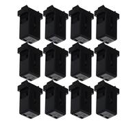 DOITOOL 100 Pezzi Clip per Bidoni della Spazzatura Chiusura a Pulsante, Fermo di Ricambio in Plastica per Coperchio Bidone, Accessorio per Cucina, Bagno e Uso Domestico