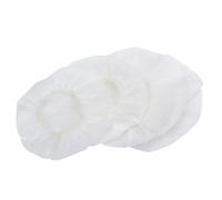 DOITOOL 100 Pezzi Copri Auricolari Monouso Non Tessuto Elasticizzato Bianco | Cuffie e Headset, Protegge le Orecchie, Taglia, Confezione Usa e Getta