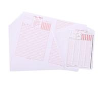 DOITOOL 100 Pezzi Di Libretto Di Risposte Per L'Esame Di Servizio Pubblico Blocco Per Appunti Per Saggi Modulo Di Prova Per La Scheda Di Risposta Per L'Esame Di Servizio