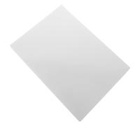 DOITOOL 100 Pezzi Fogli di Plastificazione Termica per Foto e Documenti, 50 | PET ed Eva, Superficie Pulibile, Protezione Durevole per Poster e Archivi, Bianco