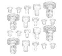 DOITOOL 100 Pezzi Piedini Per Mobili Paraurti Per Cassetti Protezioni Per Piedini Per Mobili Paracolpi Pvc Trasparente