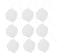 DOITOOL 100 pezzi Sacchetti Filtro Tè in Carta Alimentare Sacchetti Filtranti Rete Fine con Coulisse Borse Usa e Getta per Infusore Erbe e Spezie Sicuri e Pratici per Tè Sfuso e Caffè