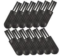 DOITOOL 100pezzi Spazzole Per Pulizia Rasoio Elettrico Spazzolina Mini Per Rifiniture Naso e Barba Accessorio Trimmer e Clipper Manico Per Dettagli Per Uso Professionale e Personale