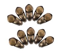 DOITOOL 10pezzi Ganci Per Lacci Delle Scarpe in Metallo Per Scarpe Trekking e Arrampicata Fibbie Ricambio Per Stivali Con Rivetti Per Riparazione Te