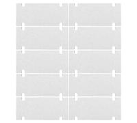 DOITOOL 10pezzi Supporto Adesivo per Videocitofono Kit di Montaggio Senza Trapano Staffa Autoadesiva per Appartamento Copertura Antipioggia per Videocitofono Accessori per Installazione