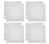 DOITOOL 12 Pannelli Mini Tavole di Pittura Creativa in Cotone 7x7 Cm Cornici per Pittura a Olio e Acrilici Set Compatto per Artisti Principianti e Studenti Fai da Te