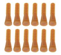 DOITOOL 12 Pezzi Bastoncini in Gomma per Spennare Polli e Oche, Dita Elastiche per Depilazione Pollame Resistente All’usura, Accessori per Macchina Spiumatrice Adatti a Fattorie