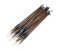 DOITOOL 12 pezzi Pennelli Calligrafici Cinesi e Giapponesi per Scrittura e Pittura Morbidi e Resistenti Accessori Essenziali per Calligrafia e Pittura Inchiostro Tradizionale