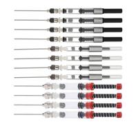 DOITOOL 12 Pezzi Riempitore Inchiostro per Penna Stilografica, Acciaio Inox | Design Ergonomico, Leggero e Portatile, Ausilio per Ricariche Laboratorio delle Penne, Uso Pratico
