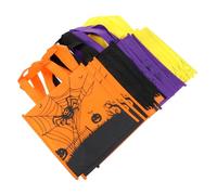 DOITOOL 12 Pezzi Sacchetti per Caramelle di Halloween Non Tessuto, Buste Regalo per Dolcetti Manico, per Decorazioni di Feste e Party a Tema Halloween
