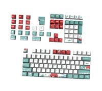 DOITOOL 129 Pezzi Tasti Della Tastiera Completi Keycaps Cappucci Dei Tasti Della Tastiera Meccanica Gioco Tastiera Dei Giocatori Keycap Della Tastiera Meccanica Tappi Chiave Pbt