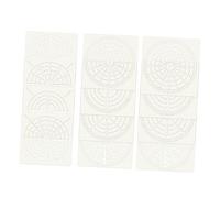 DOITOOL 12pezzi Stencil Creativi in Pet per Pittura Stampi Forma Mandala Punti per Album e Progetti