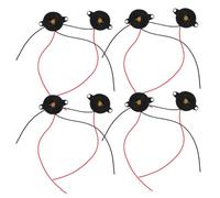 DOITOOL 15 Pezzi Buzzer d Allarme Piezoelettrico Attivo Modello 20b Dc3-24v | Plastica, Struttura Compatta, Integrazione Semplice, per Auto e Impianti