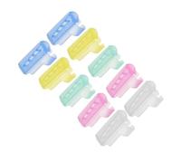 DOITOOL 15 Pezzi Guida per Maglioni Punto Maglia Uncinetto Anello Anelli per Dita Taglia Filato per Uncinetto Gadget Anello per Uncinetto Maglia Tensione Cavo per