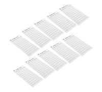 DOITOOL 18 Pollici Schede Budget Portable Rosse Verticali Carte Consumo Facili Organizer Spese per Casa Viaggi e Ufficio