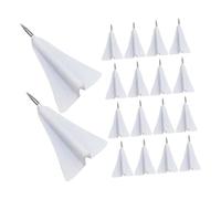 DOITOOL 18 Pollici Spilli Push Pins per Bacheca in Sughero Forma di Aereo Puntine Decorative Resistenti per Lavagne Memo Mappa Ufficio Scuola e Decorazioni Parete