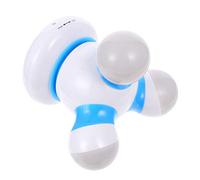 DOITOOL 1Pc Tenuto In Mano Mini Massager Ricaricabile A Tre Massaggiatore Massaggiatore con USB per Il Spalla Gamba E di