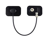 DOITOOL 1pezzi Blocco Sicurezza Finestra Ragazzo Ragazza Abs e Lega Robusto Resistente Per Porte Domestiche Prevenzione Cadute e Crimini