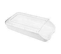 DOITOOL 1pezzi Organizer Per Uova Trasparente Scatola Per Conservazione Frigorifero Cassetto Portauova Rimovibile Vassoio Egg Tray Per Protegge e Mantiene Fresche Uova