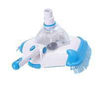 DOITOOL 1pezzi Pentagonal Vacuum Per Pulizia Piscine Strumento Di Aspirazione Heavy Duty Spazzola Con Setole Plastiche Colore Interfaccia Casual Per Fondi e Pareti Di Piscine
