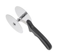 DOITOOL 1pezzi Tagliapizza Doppia Rotella con Manico Ergonomico Utensile da Cucina per Pizza Taglio Rapido e Preciso Strumento Professionale per Casa e Pizzeria Colore Colore Casuale