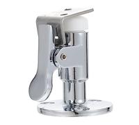 DOITOOL 1Set Fermaporta Magnetico Antivento Acciaio Inossidabile per Completo per Elegante e Robusto Protezione per Porte Argento