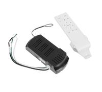 DOITOOL 1set Kit Telecomando Ventilatore da Soffitto Wireless Velocità con Timer e Ricevitore Dc per Controllo Lampada e Ventilatore Modulo Remoto Sostitutivo Elegante e Compatibile