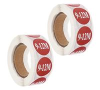 DOITOOL 2 Etichette per Abbigliamento Stickers per Organizzazione Facile delle per Negozi e Fabbriche Carta con Font e Elevato