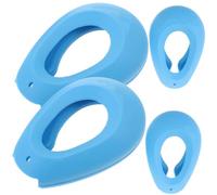 DOITOOL 2 Paia Copri Orecchie Protezione Termica in Silicone per Tintura Chioma ed Auricolare, per Viaggi e Hotel, Adatti a Uomini e Donne