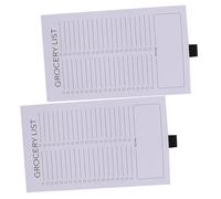 DOITOOL 2 Pezzi Blocco Magnetico per Frigorifero Notepad per Della Organizer Magnetico per Pianificazione Settimanale Materiali Sostenibili e Facile Staccabilità