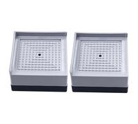 DOITOOL 2 Pezzi Booster Per Mobili Tavolo Tappi Per Le Gambe Della Sedia Alzasedie Bloccante Blocco Di Imbottitura Mobili Non Imbottiti Basi Tampone Lanciatore Ufficio Mobilia 1 Plastica