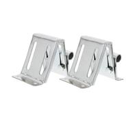 DOITOOL 2 pezzi Cerniere per Garage Staffe Resistente Compatibile con Porte Residenziali e Commerciali e Automatiche Sostituzione Facile per Riparazione e Prolungamento Vita