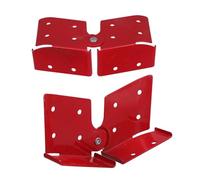 DOITOOL 2 pezzi Cerniere per Scale in Lega di Alluminio Supporto Rinforzato Pieghevole per Scala Pioli Accessori per Riparazione e Stabilità Scaletta Domestica e Professionale