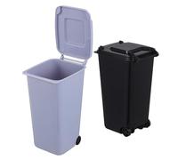 DOITOOL 2 Pezzi Cestino Dei Rifiuti Da Scrivania Secchio Spazzatura Piccolo Bidone Della Spazzatura Desk Garbage Can in Plastica