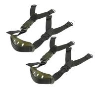 DOITOOL 2 pezzi Cinghia Sottogola per Casco di Sicurezza Accessorio Leggero e Durevole in Tela con Gancio Y Compatibile per Caschi da Lavoro e Industria